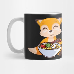 Fox Leaves Ramen Mug